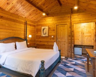 Lotusfeet Cottages, 100 Meters Odd From Morjim Beach - Morjim - Schlafzimmer