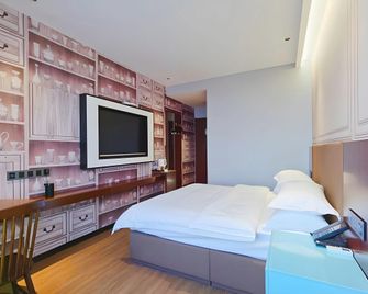 Gem Hotel Nanjing Dachang Xinhua Road Pedestrian Street - נאנז'ינג - חדר שינה