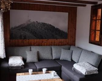 Chaloupka na stráni - Ostravice - Obývací pokoj