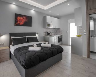 Studio penthouse near Acropolis Museum by GHH - Ateny - Sypialnia