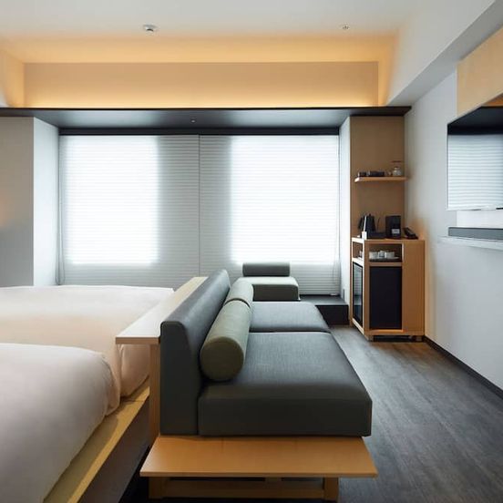 Bedroom view of Agora Kyoto Shijo