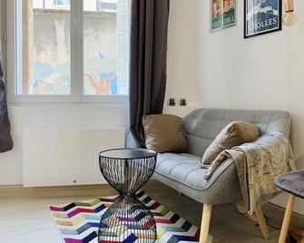 #CT The cozy nest - Grenoble - Sala de estar