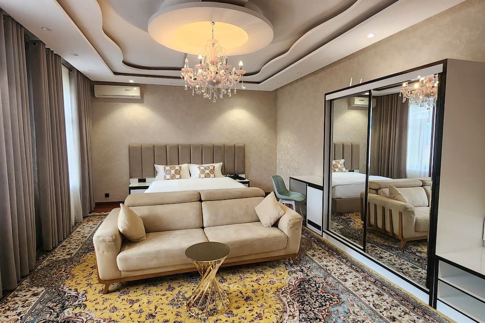 هوتل ديلافي - دوشانبي - غرفة نوم