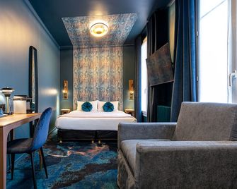 Hotel Glasgow Monceau Paris by Patrick Hayat - פריז - חדר שינה