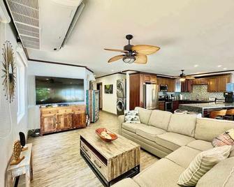Roatan Beach House - West Bay Beachfront - West Bay - Sala de estar