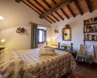 Poggio Bicchieri Farmhouse - Val d'Orcia Memory Apartment - Castiglione d'Orcia - Habitación