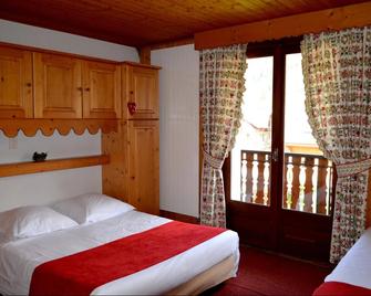 Hotel Les Bruyères - מורזין - חדר שינה