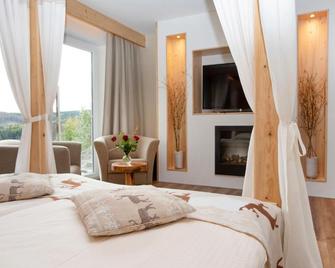 Landhotel Fernsicht - ווינטרברג - חדר שינה
