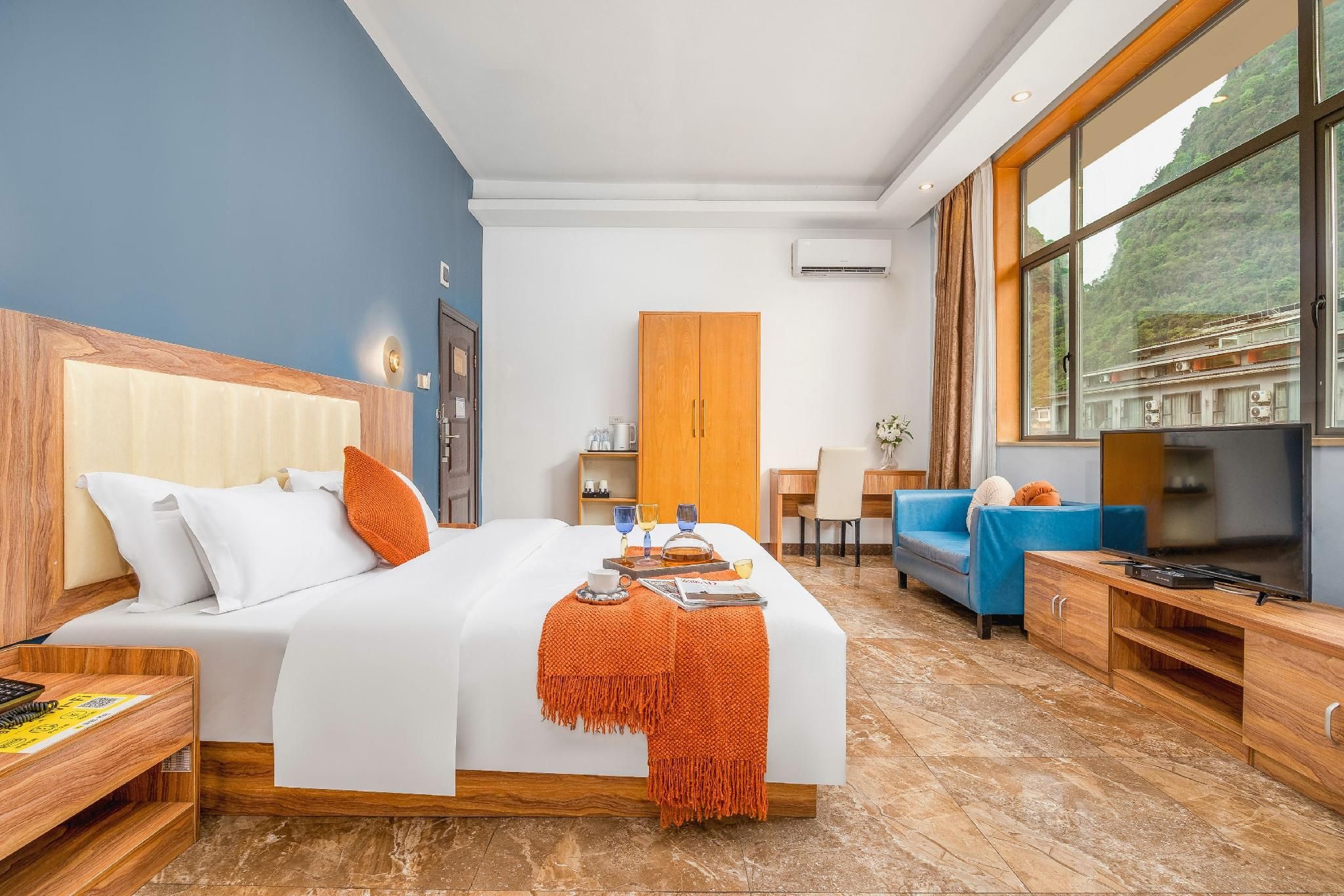 Yangshuo Yilai Hotel West street Branch - גילין - חדר שינה