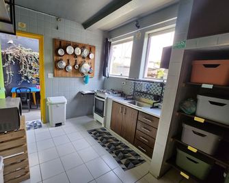 Vila Rock Hostel - סאו פאולו - מטבח