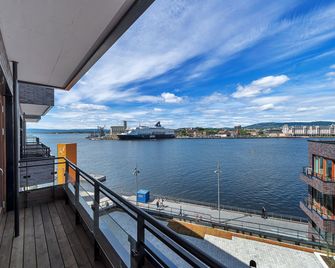 Wright Apartments - Sørenga - Oslo - Balcon
