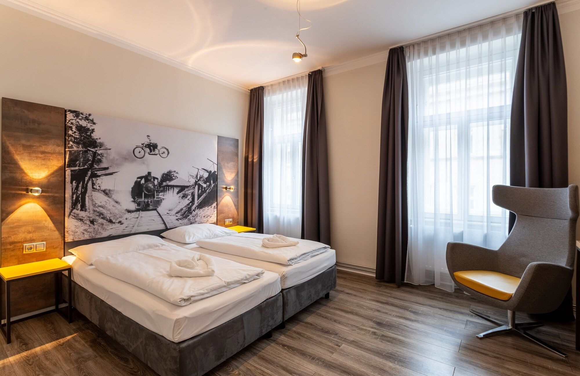 Hotel Westbahn - וינה - חדר שינה