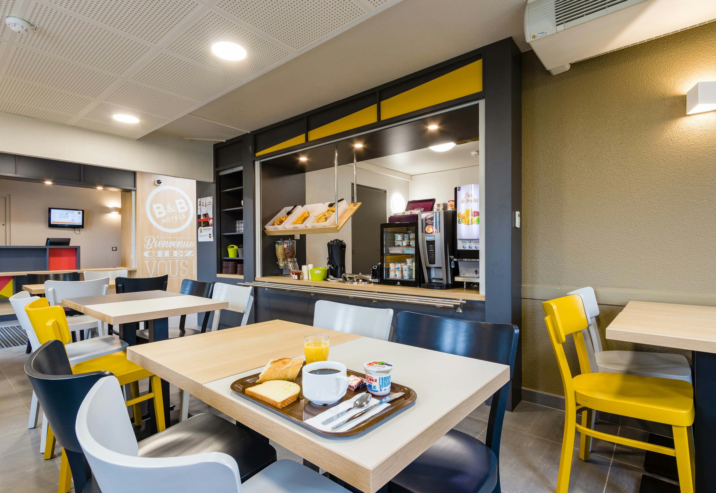 B&B HOTEL Tours Nord 2 La Petite Arche - טור - מסעדה