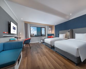 Holiday Inn Express Ningbo City Center By IHG - Ningbo - Schlafzimmer