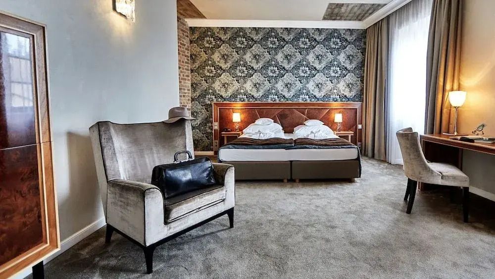 هوتل ألتر - لوبلان - غرفة نوم