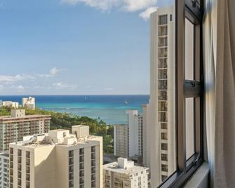 Tower 1 Suite 3007 condo - Honolulu - Balcony
