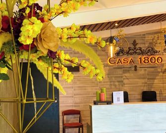 Casa 1800 Cerro Verde Boutique Hotel - Los Naranjos - Front desk