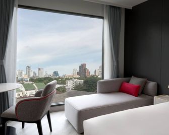 Oakwood Studios Sukhumvit Bangkok - Banguecoque - Sala de estar