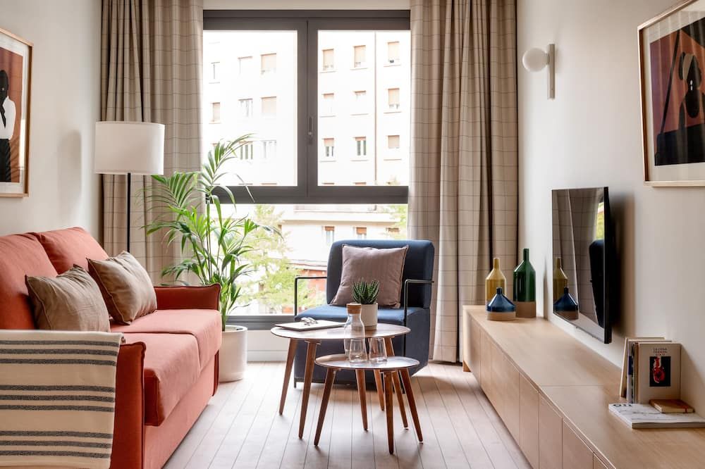 أبارتهوتل ليبير فيتوريا - فيتوريا-غاستيز - غرفة معيشة