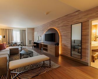 Hilton Garden Inn Sioux Falls Downtown - סו פולס - חדר שינה