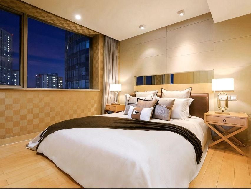 Sunny Apartment - تيانجين - غرفة نوم