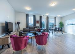 Nortia Apartments - Fludir - Living room