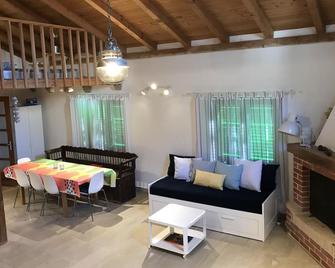 Lucica Beachfront House #1 W/A/C & Wifi On Lastovo Island - Lastovo - Sala de estar
