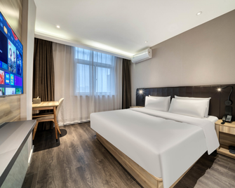 Hanting Hotel Ningbo East Baizhang Road - Ningbo - Bedroom