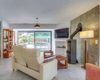 House in Hossegor heated pool, air conditioning, near marine lake - Hossegor - Salon