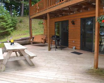 Cabin 8 (Lower Level) on Cisco Chain of Lakes @ TIL Resort - Watersmeet - Patio