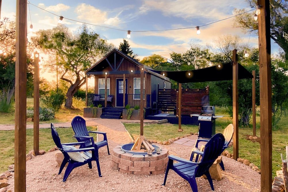 Charming Cabin in The Heart of The Tx Hi - Llano - Binnenhof