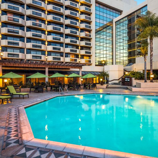 Pool view of DoubleTree by Hilton San Jose