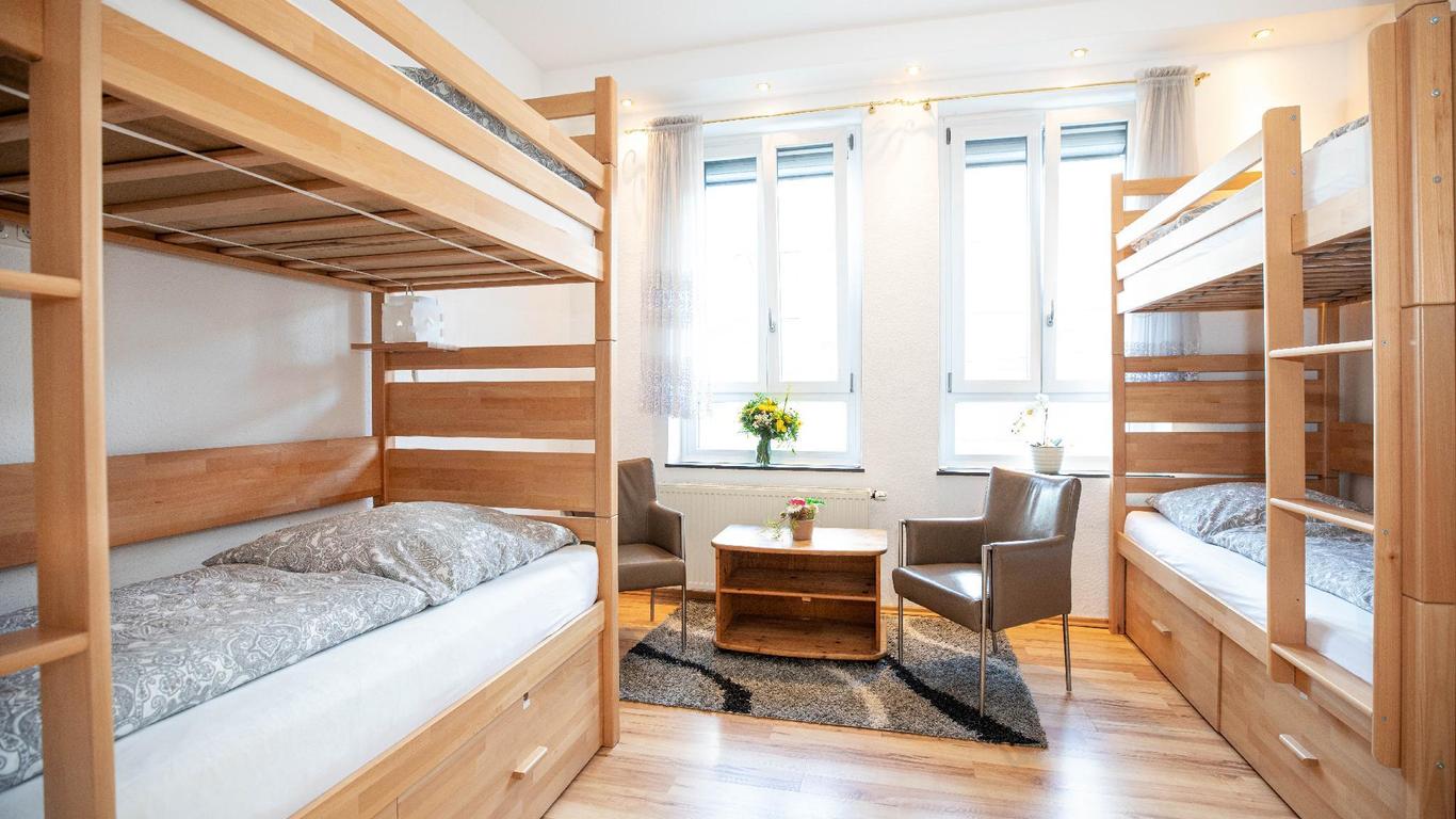 Hostel Wohnzimmer-Essen