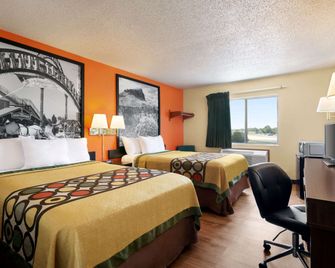 Super 8 by Wyndham Waco University Area - וואקו - חדר שינה