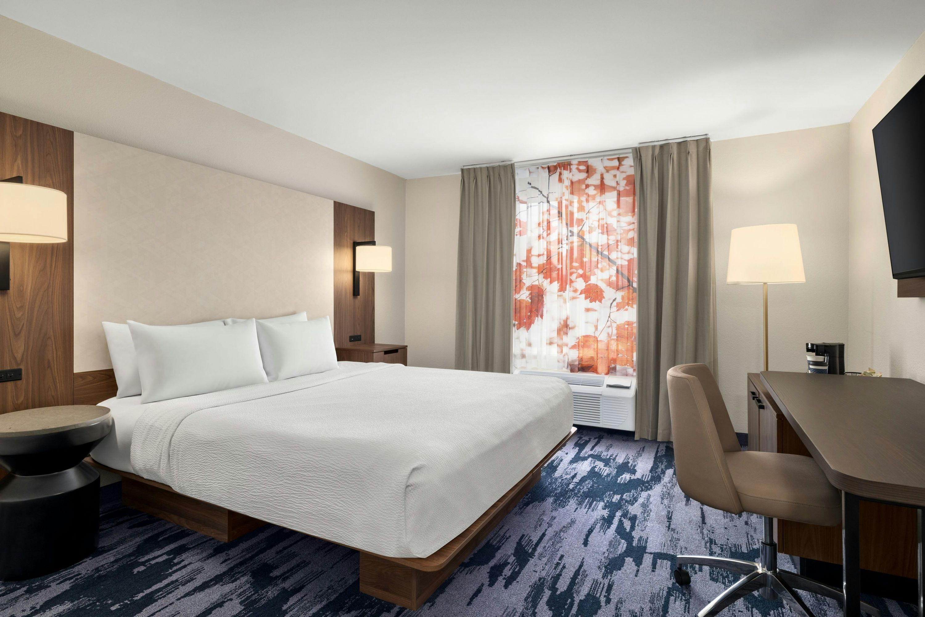 Fairfield Inn & Suites by Marriott Indianapolis Airport - Indianapolis - Schlafzimmer