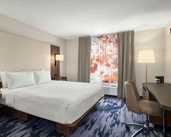 Fairfield Inn & Suites by Marriott Indianapolis Airport - Indianapolis - Schlafzimmer