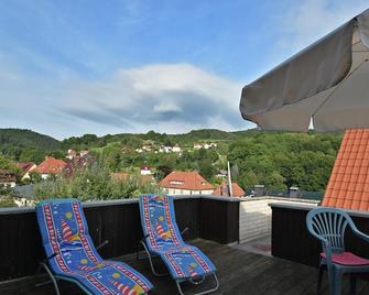 holiday home in the Thuringian Forest with roof - Bad Liebenstein - Balcony