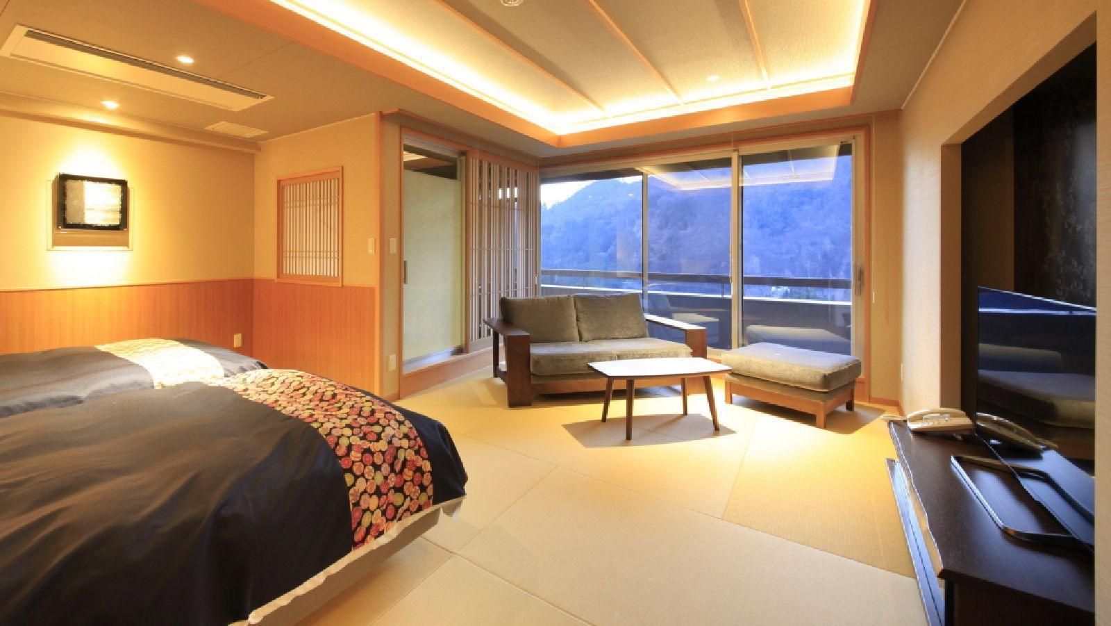 Gensen Yunoyado Sennotani - Minakami - Slaapkamer