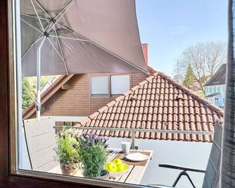 Apartment Land in Sicht by Interhome - Mengen - Balcony