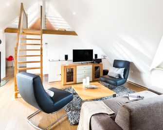 Winkelschiffchen I mit Sauna - Juist - Living room