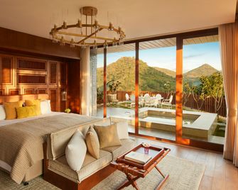 Taj Aravali Resort & Spa Udaipur - Udaipur - Slaapkamer