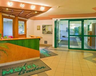Motel Baden - Baden bei Wien - Recepción