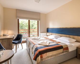 Zamek Ksieza Gora - קארפאץ - חדר שינה