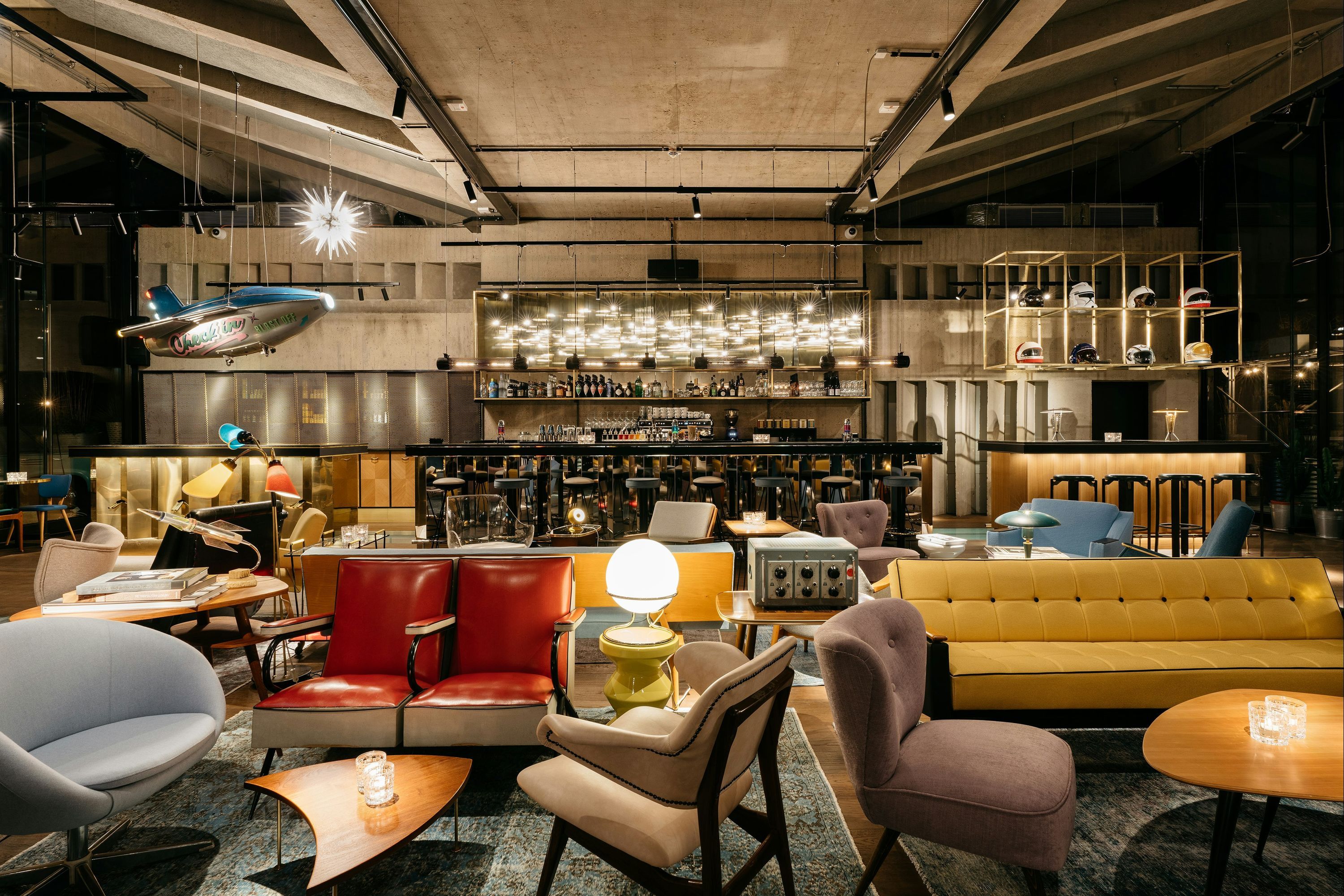 Ruby Luna Hotel Dusseldorf - Düsseldorf - Lounge