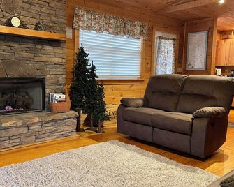 Affordable. Private Mountain Get-A-Way -- Good Wi Fi - Blue Ridge - Wohnzimmer