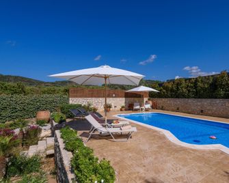 Alia Stone Villa - Nochiá - Piscina