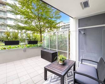 Stylish condo in Olympic Village - Vancouver - Balcó