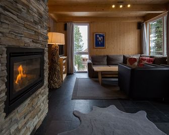 Chalet #7 with IR-sauna & outdoor whirlpool - Turrach - Salon