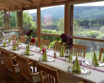Landhotel Haflingerhof - Rosshaupten - Comedor