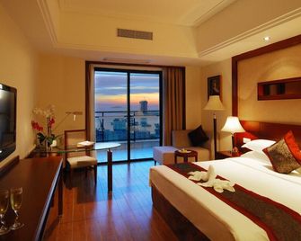 Sanya Yellow River Kyoto Hotel - סניה - חדר שינה